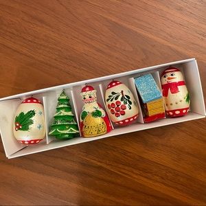 Handpainted Russian Christmas ornaments